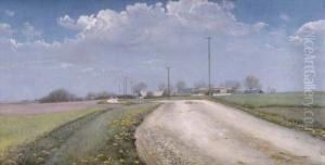 Solskin. Forarsdag Ved Kallerup (sunshine. Spring Day Near Kallerup) by Laurits Andersen Ring