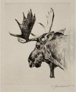Young Bull by Carl Ringius