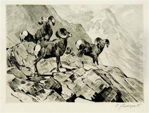 Among The Crags (c. 33) by Carl Ringius