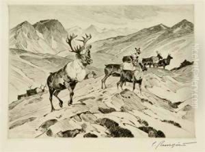 Above Timberline (c. 40) by Carl Ringius