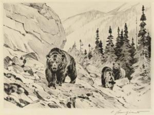 Out Of The Canyon by Carl Ringius