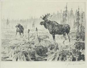 Near Long Lake by Carl Ringius