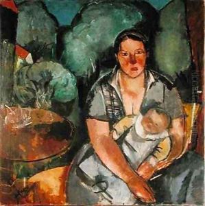 Maternity by Charles Georges Dufresne
