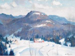 Winter Afternoon, St. Adele Country by Eric John Benson Riordon
