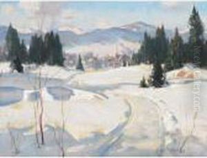 March Morning: St. Sauveur by Eric John Benson Riordon