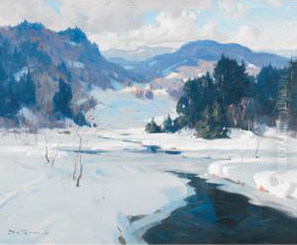 Morning Light, Laurentians - view 1
