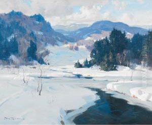 Morning Light, Laurentians by Eric John Benson Riordon