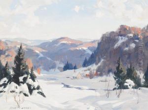 Devils River Valley, Laurentians, P. Que by Eric John Benson Riordon