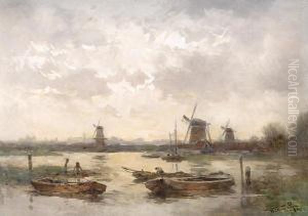 Barges On The Water - view 1