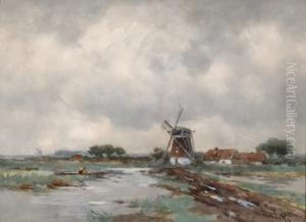 Landscape With A Mill Andhouses - view 1