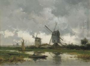 Molens Bij Gouda: A Landscape With Windmills
