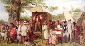Cheap Jack at the Country Fair by Ebenezer Newman Downard