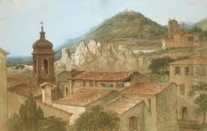 Sora, Italy by Edward Villiers Rippingille