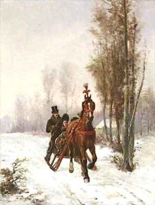 The Sledge by Francois Duyck