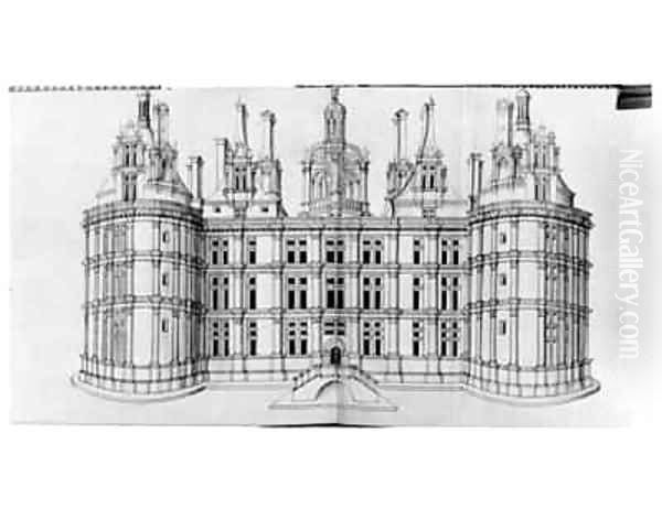 Chambord from Recueil de dessins - view 1