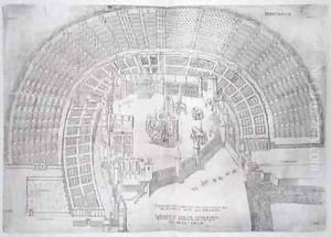 The Castle of Montargis and its Gardens by J. Androuet (du Cerceau) Ducerceau