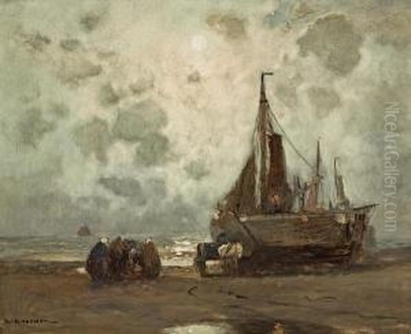 Moonlight Fishing Folk - view 1