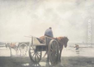 Seaweed Gatherers by William Frederick Ritschel