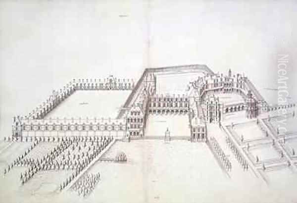 Chateau de Fontainebleau - view 1