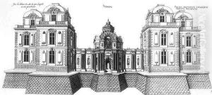 Chateau, Verneuil by J. Androuet (du Cerceau) Ducerceau