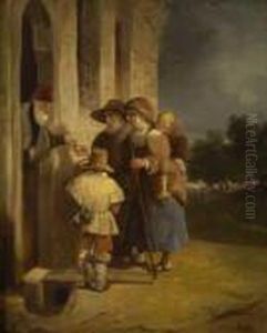 Das Almosen. by Eduard Ritter