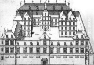 Design for a Town House by J. Androuet (du Cerceau) Ducerceau