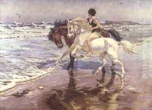 A Ride on the Beach by James Dobie