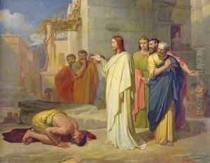 Jesus Healing the Leper