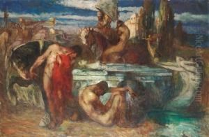 Scena Mitologica by Giuseppe Rivaroli
