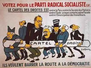 Electoral poster for the Radical Socialist Party 2 Electoral poster for the Radical Socialist Party 2