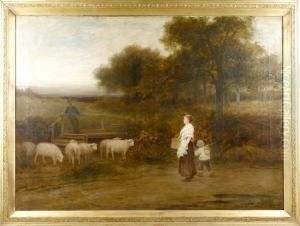 Landschaft by Leopold Rivers
