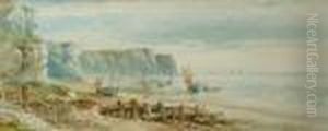 Along The Englishcoast by Leopold Rivers