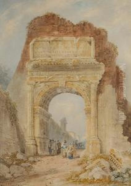 The Arch Of Titus - view 1