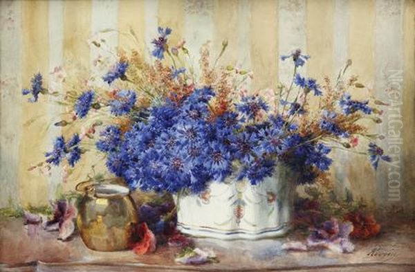 Nature Morte Aux Bleuets - view 1