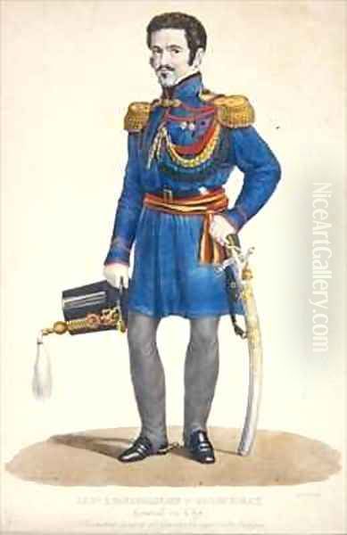 Emmanuel Vanderlinden General Baron of Hooghvorst commander of the Civil Guard of Belgium - view 1