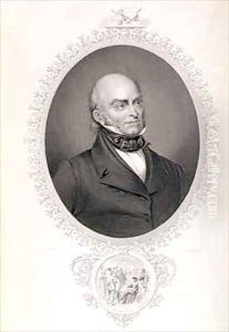 John Quincy Adams by Savinien Edme Dubourjal