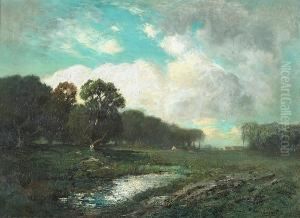 A Distant Farmhouse