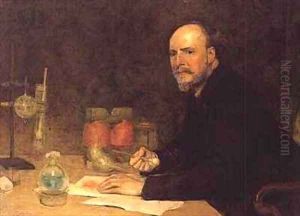 Professor Sir James Dewar 1842-1923 by Edmund Dyer
