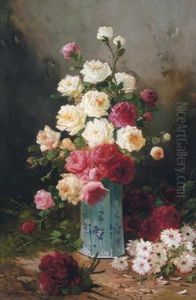 Rose E Margherite by Henri Robbe