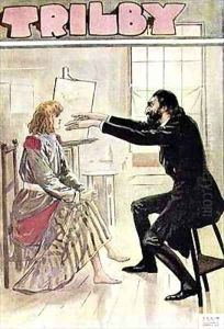 Trilby hypnotised by Svengali by George L. Du Maurier