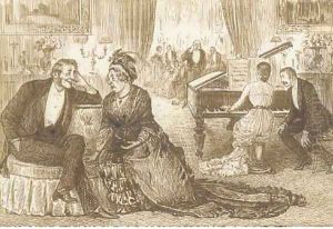 A drama of the drawing room by George L. Du Maurier
