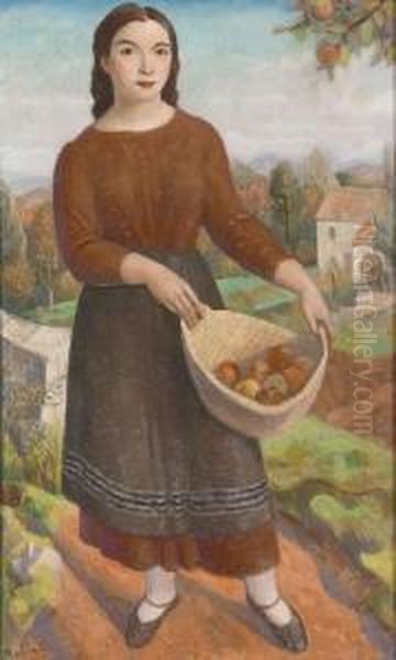 Femme Aux Pommes. - view 1