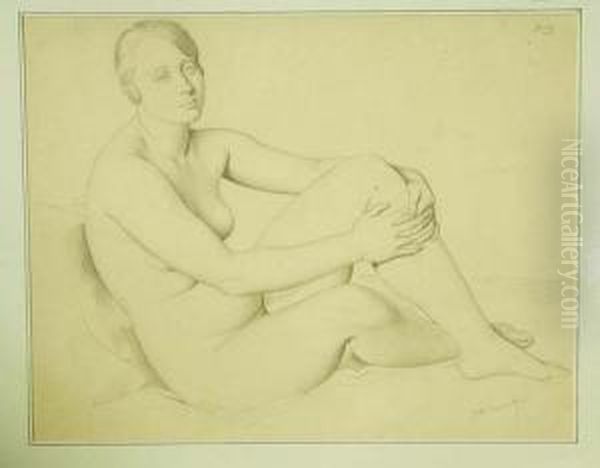Femme Nue Assise - view 1