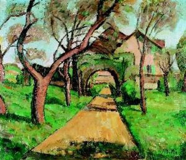 "l'allee Du Jardin". - view 1