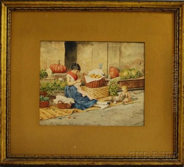 The Vegetable Seller. - view 1