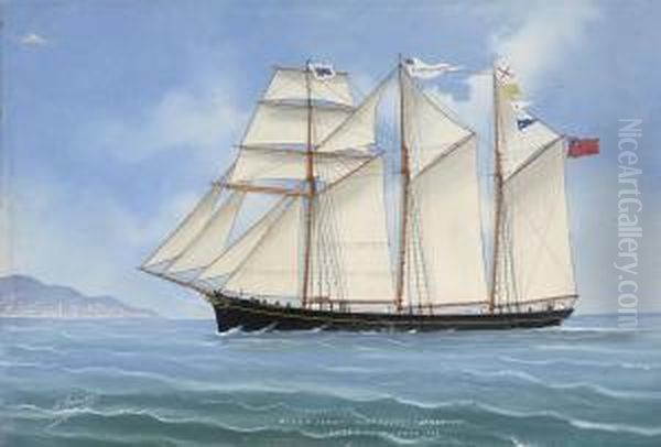 The Three-masted Topsail Schooner - view 1
