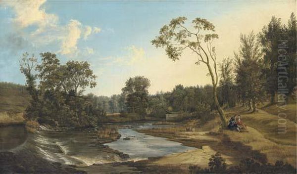 A View Of The Weir In Lucan House Demesne - view 1