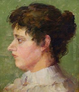 Portrait Of A Lady by Tom Roberts