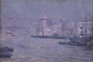 Pool Of London by Tom Roberts