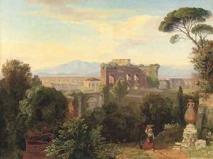Ruins on the Roman campagna